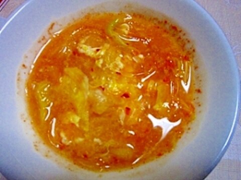 キムチ春雨スープ☆簡単